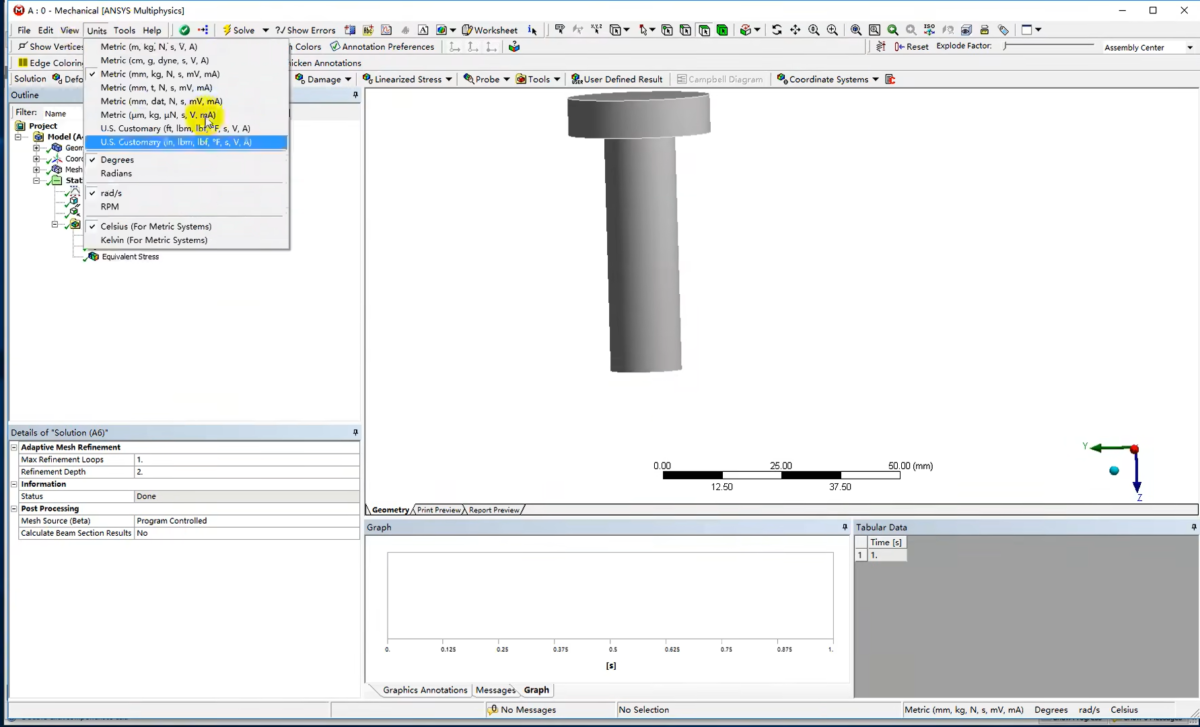 ANSYS Workbench 操作界面 03