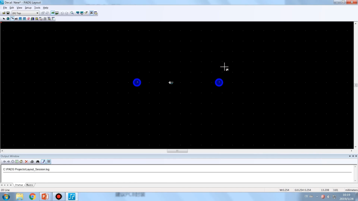 PADS Standard Plus 操作界面 01